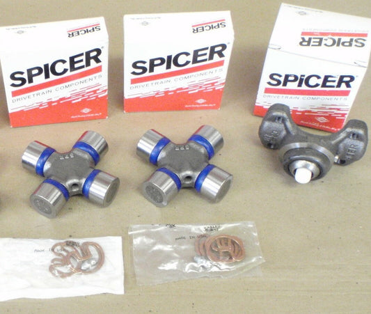 Spicer 1310 CV driveshaft rebuild kit with universal joints and socket yoke