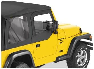 Bestop 53121-15 Black Denim Fabric Replacement Upper Door Skin