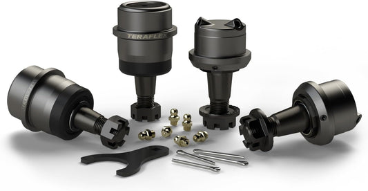 JK: Dana 30/44 HD Ball Joint Kit w/out Knurl – Upper & Lower – Set of 4