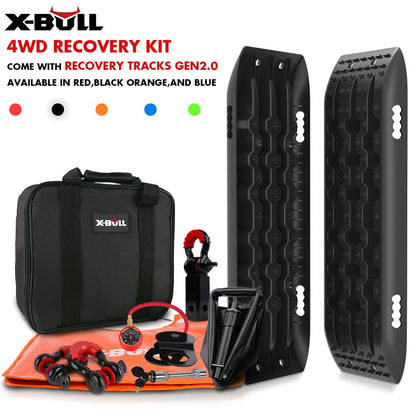 Beach and Sand Recovery Pack, X-BULL 13-piece kit with recovery tracks