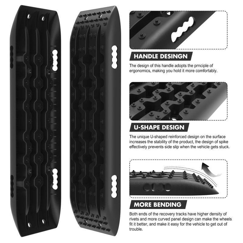Beach and Sand Recovery Pack, X-BULL 13-piece kit with recovery tracks, view 9