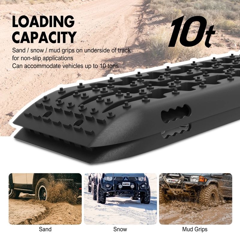 Beach and Sand Recovery Pack, X-BULL 13-piece kit with recovery tracks, view 10