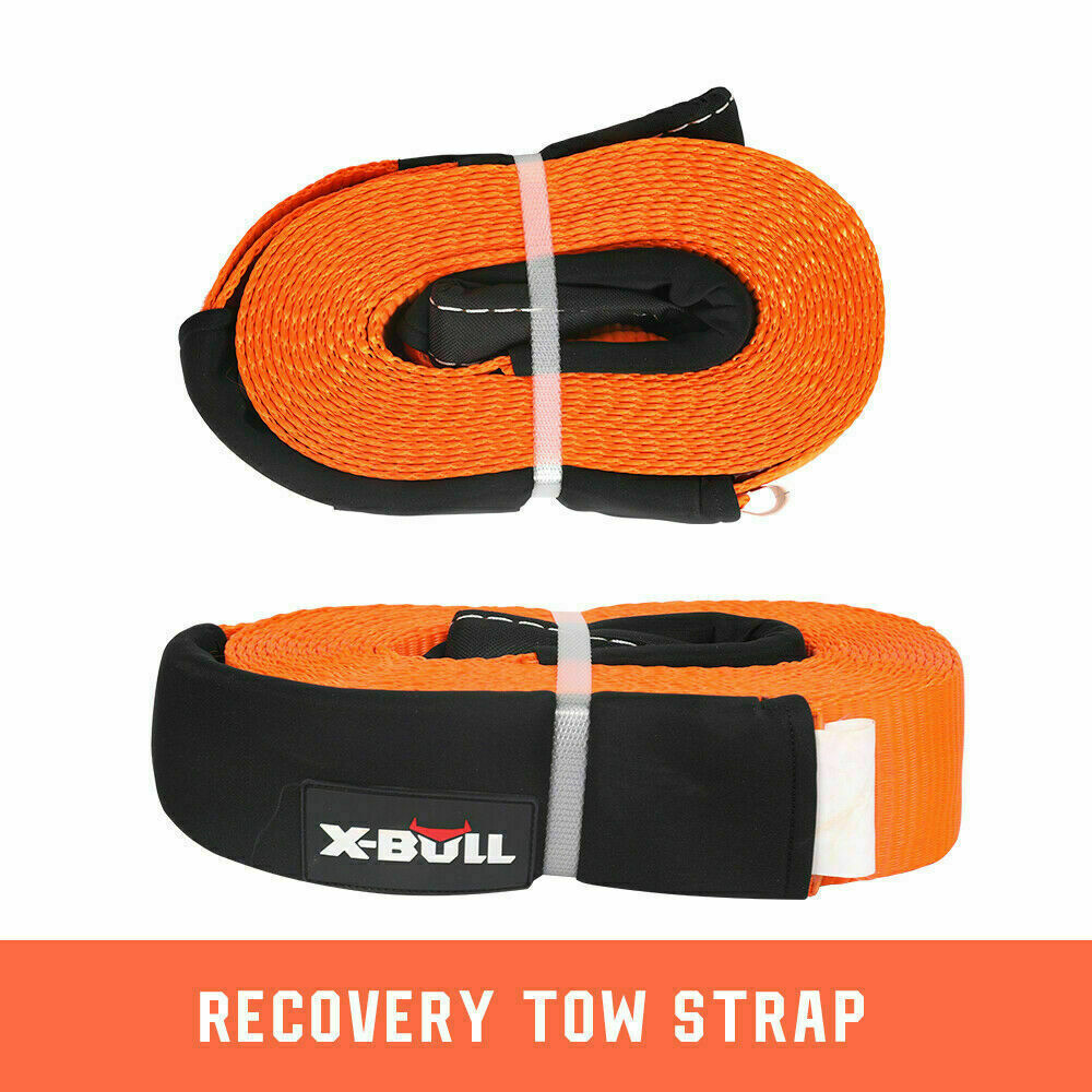 Trail Starter Recovery Pack, X-BULL 11-piece winch recovery kit, view 6
