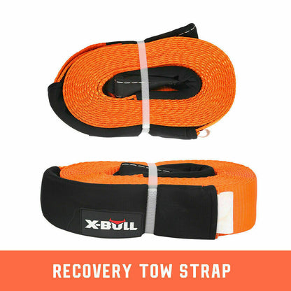 Trail Starter Recovery Pack, X-BULL 11-piece winch recovery kit, view 6