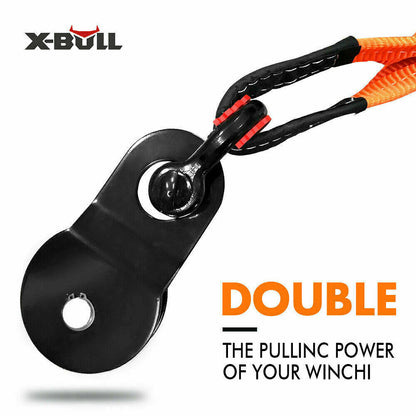 Trail Starter Recovery Pack, X-BULL 11-piece winch recovery kit, view 3