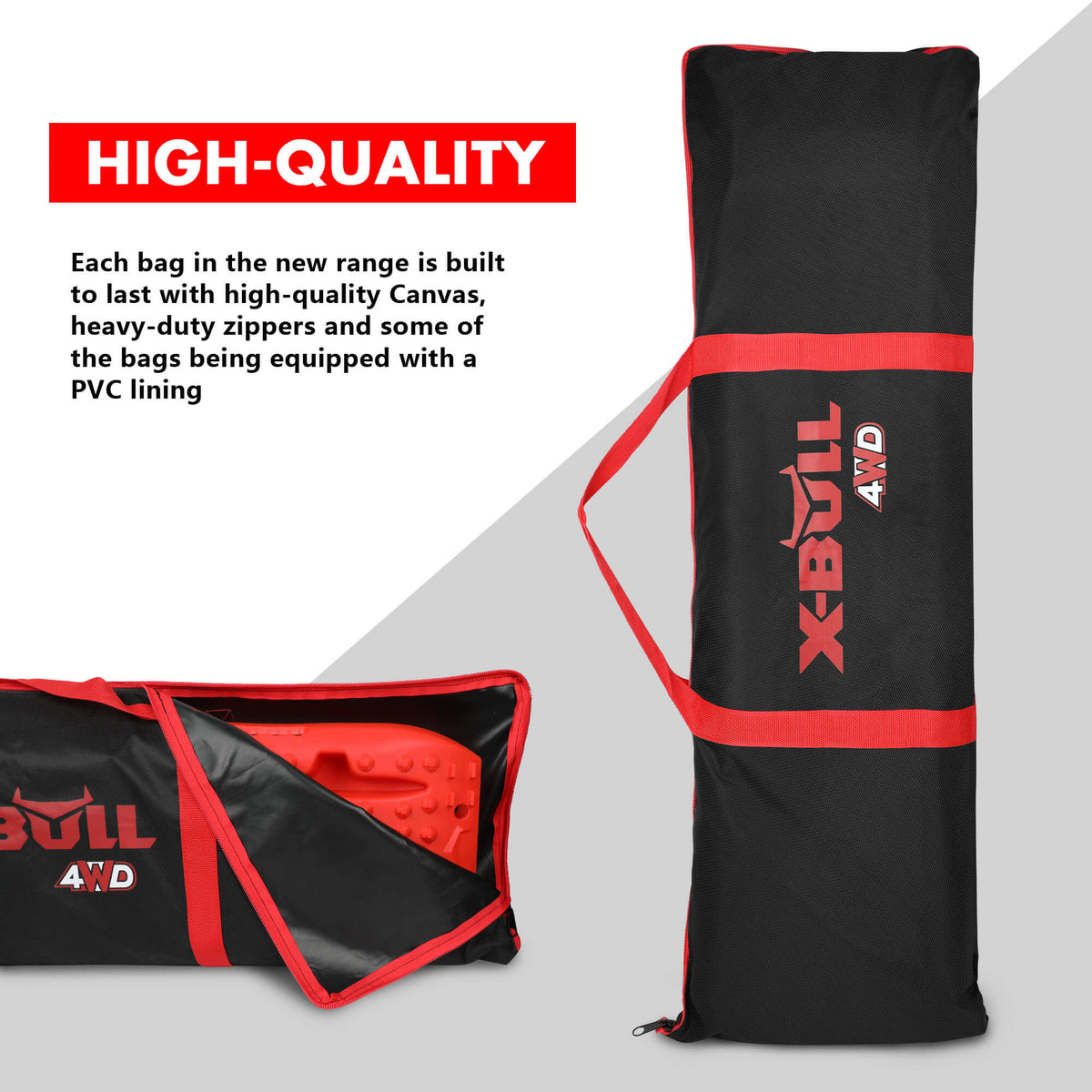 X-BULL recovery track carry bag, black, view 7