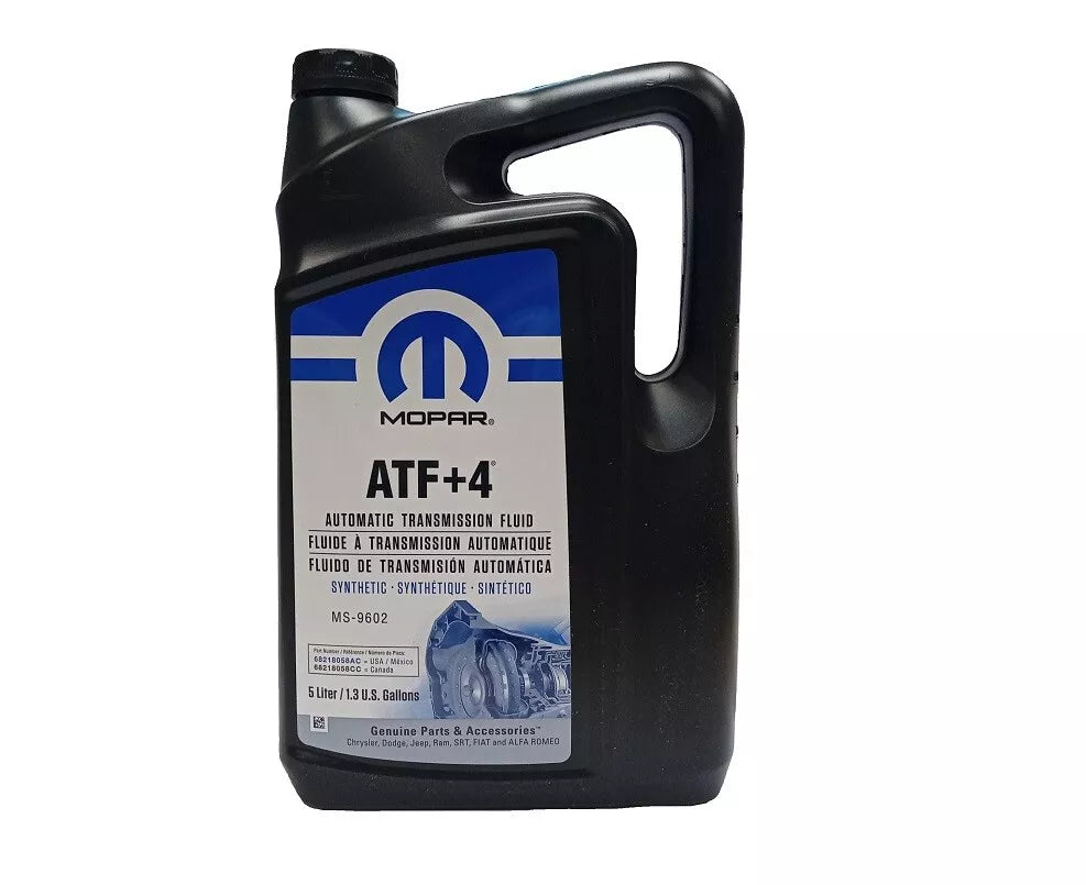 Chrysler Dodge Jeep New Automatic Transmission ATF+4 ATF4 Fluid - 5L